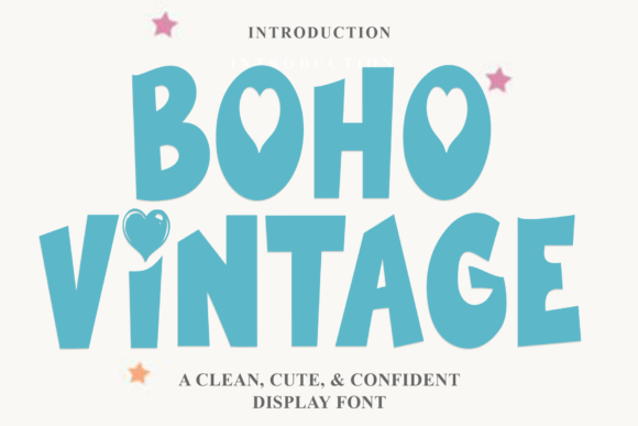 Boho Vintage: A Charming and Playful Font