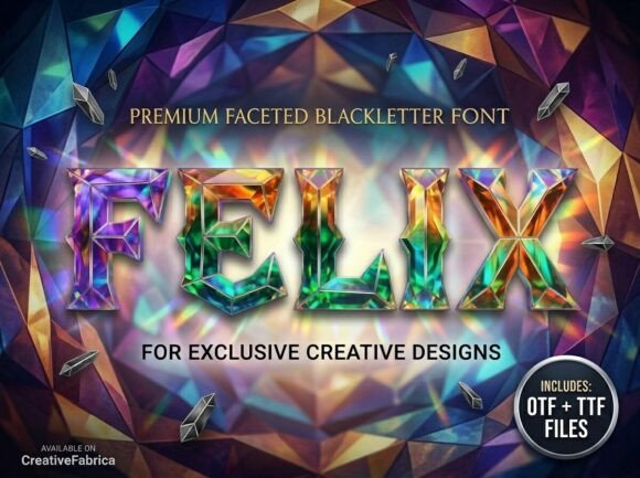 Break Boundaries with Felix: A Modern Display Font