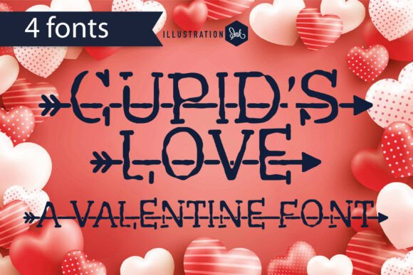 Cupid’s Love: A Font for Romantic Designs