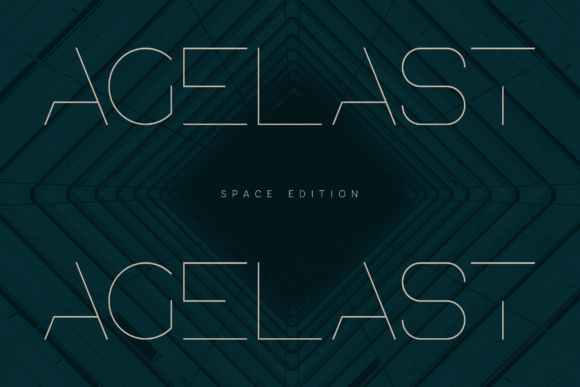 Discover Agelast: The Futuristic Display Font for Modern Design