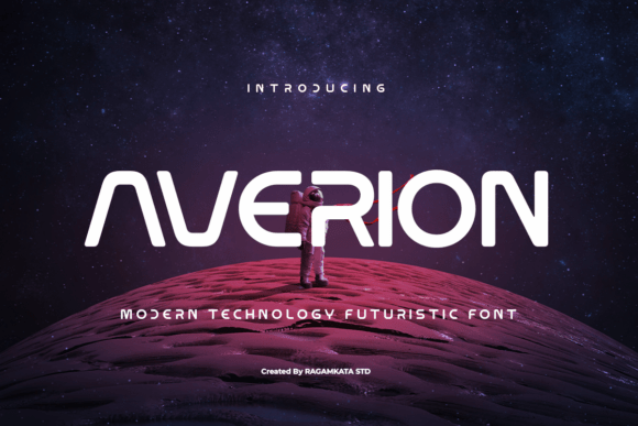 Discover Averion: The Futuristic Typeface for Modern Design