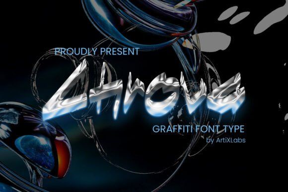 Discover Chrova: A Bold Cyber-Tech Font