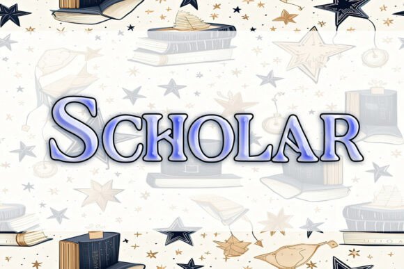 Discover Scholar: A Creative Academic Font for Education and Beyond