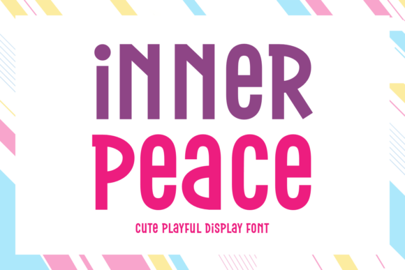 Discover the Serene Elegance of Inner Peace Font