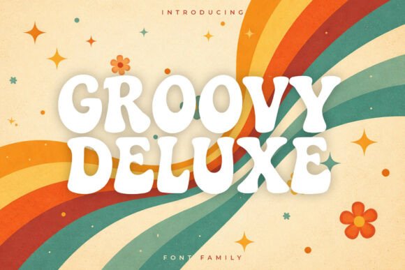 Get Groovy with Groovy Deluxe: A Retro Font Revival