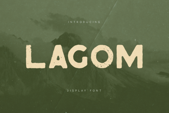 Lagom: Bold Vintage Typography for Impact