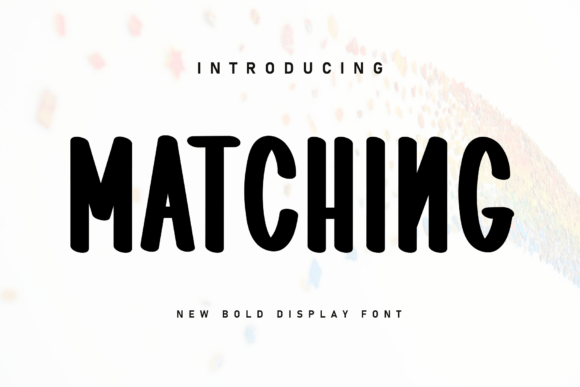 Matching: A Charming Handwritten Font for Every Project