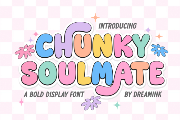 Meet Chunky Soulmate: Your Retro Font Companion