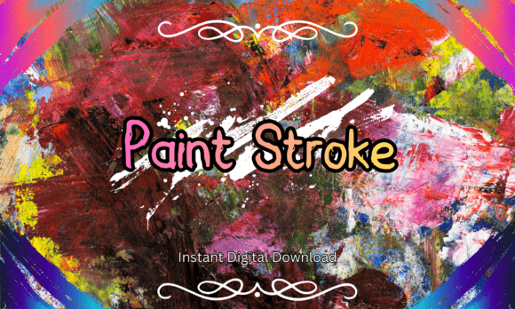 Paint Stroke: A Bold, Expressive Display Font
