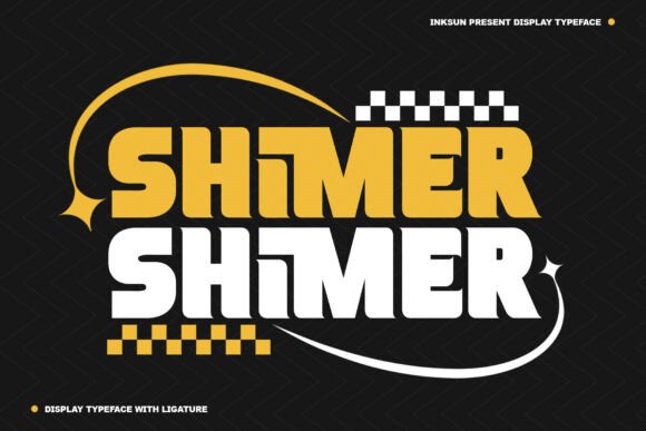 Shimer: A High-Contrast Display Typeface for Racing-Inspired Designs