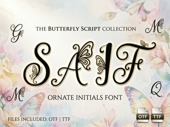 Transform Your Designs with Saif's Elegant Typography