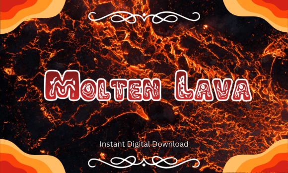 Turn Up the Heat with Molten Lava Font