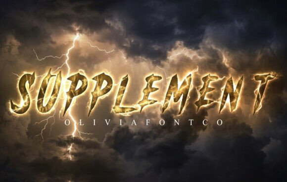 Unleash Your Creativity with Supplement: The Ultimate Dynamic Display Typeface