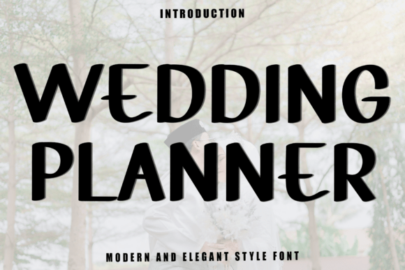 Wedding Planer: A Festive and Merry Typeface for Your Special Occasions